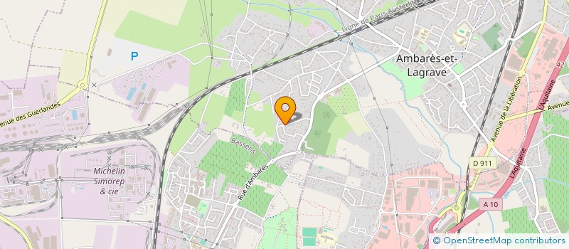 localisation de l'entreprise MONSIEUR GAETAN GALLETEAU  AMBARES-ET-LAGRAVE