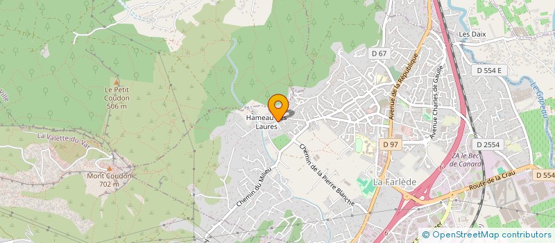 localisation de l'entreprise MONSIEUR GAETAN GAMERRE à LA FARLEDE