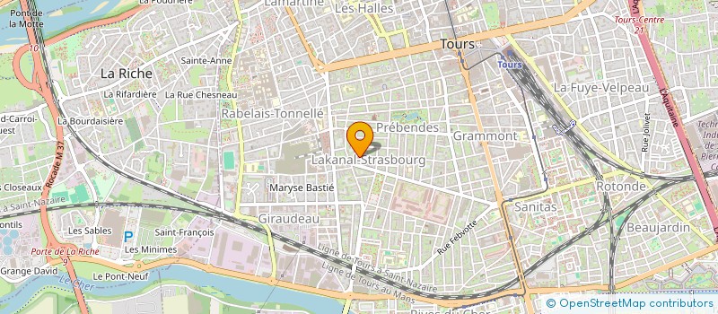 localisation de l'entreprise MONSIEUR GAETAN GARCIA  TOURS