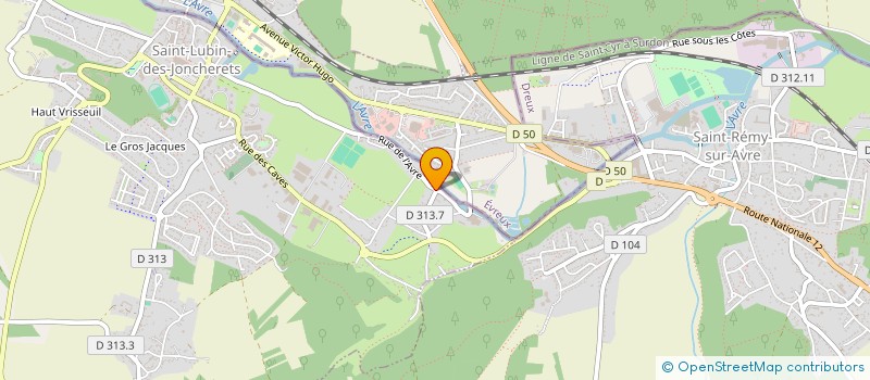 localisation de l'entreprise MONSIEUR GAETAN GARRIGUES à SAINT-LUBIN-DES-JONCHERETS