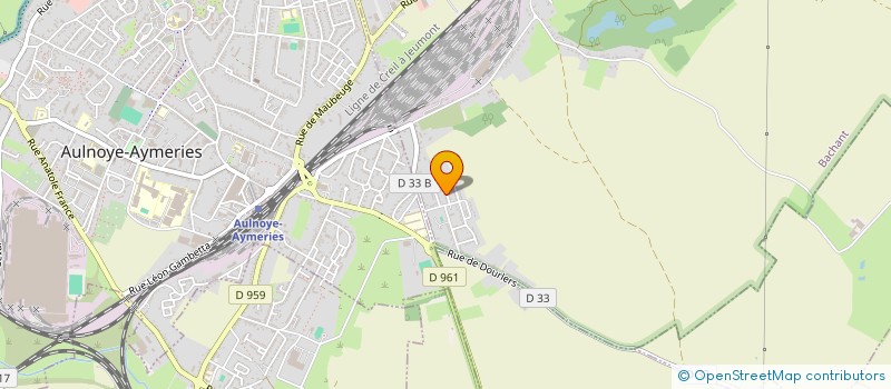 localisation de l'entreprise MONSIEUR GAETAN GELLE  BACHANT