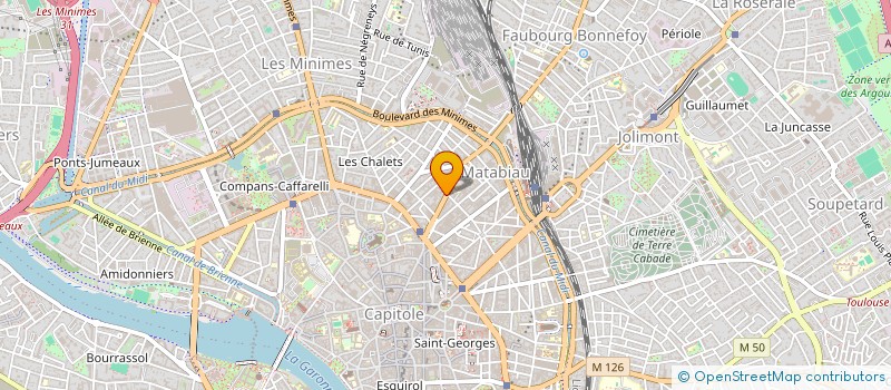localisation de l'entreprise MONSIEUR GAETAN GEORGES à TOULOUSE