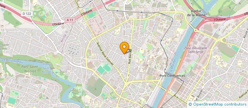 localisation de l'entreprise MONSIEUR GAETAN GESLOT  ANGERS