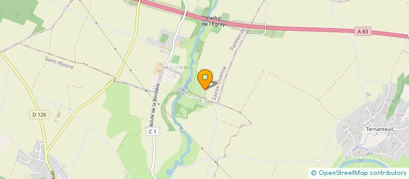 localisation de l'entreprise MONSIEUR GAETAN GILBERT  SAINTE-OUENNE