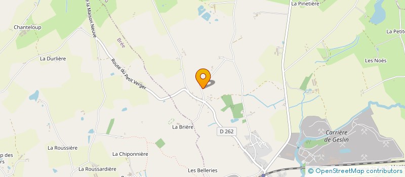 localisation de l'entreprise MONSIEUR GAETAN GONDARD  NEAU