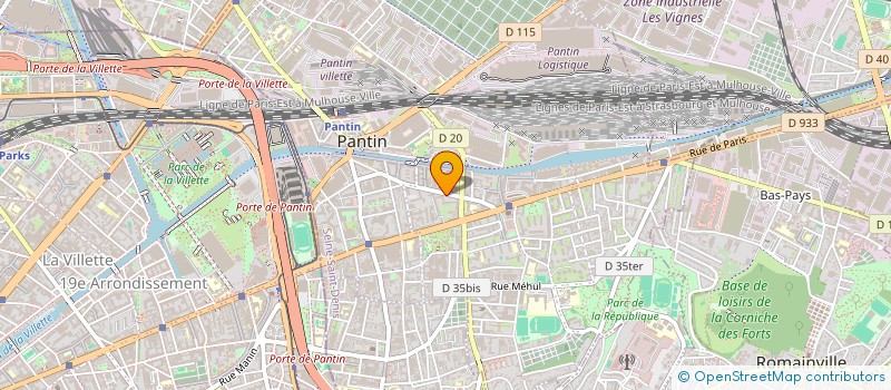 localisation de l'entreprise MONSIEUR GAETAN GORON  PANDRIGNES