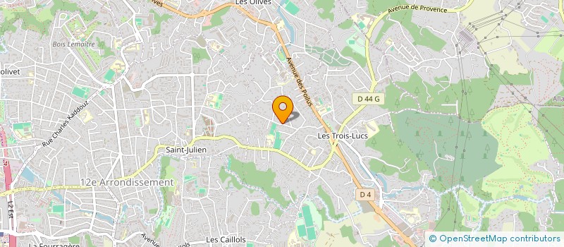 localisation de l'entreprise MONSIEUR GAETAN GOUAN à MARSEILLE