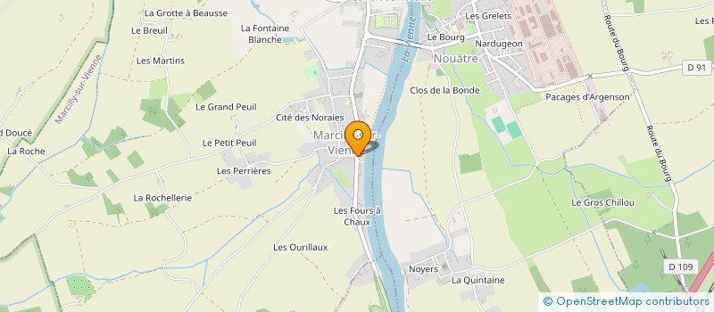 localisation de l'entreprise MONSIEUR GAETAN GRIVET à MAILLE