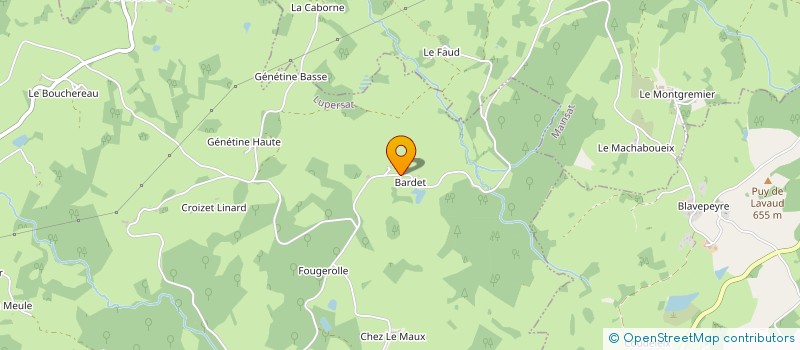 localisation de l'entreprise MONSIEUR GAETAN GROZIEUX DE LAGUERENNE à LUPERSAT