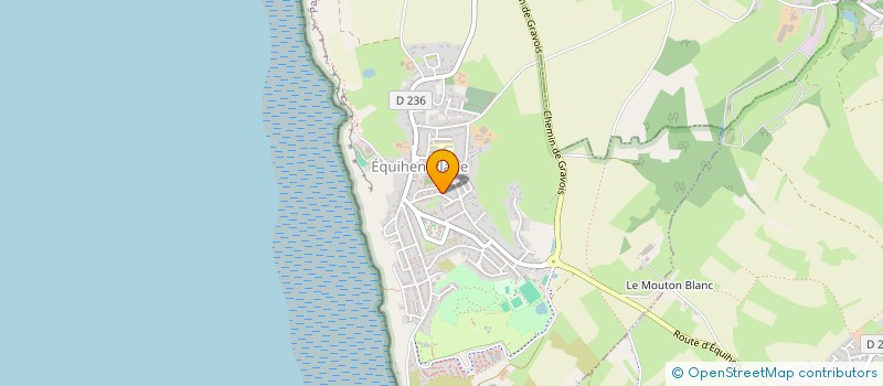 localisation de l'entreprise MONSIEUR GAETAN GUEPIN  EQUIHEN-PLAGE