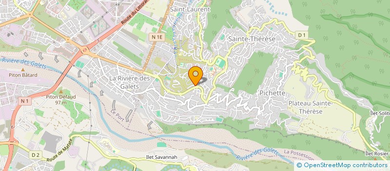 localisation de l'entreprise MONSIEUR GAETAN HAENTJENS  LA POSSESSION