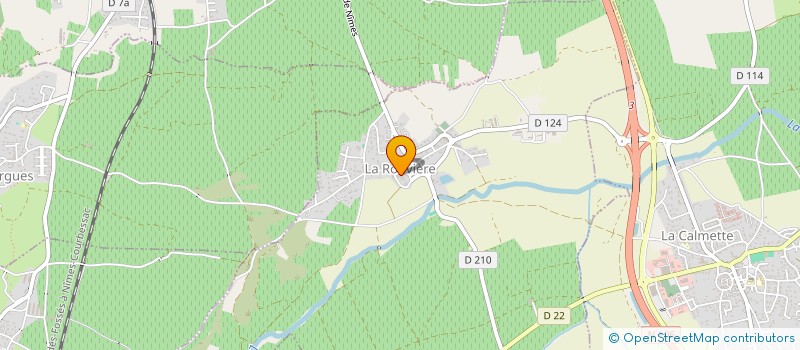 localisation de l'entreprise MONSIEUR GAETAN HAFID  LA ROUVIERE