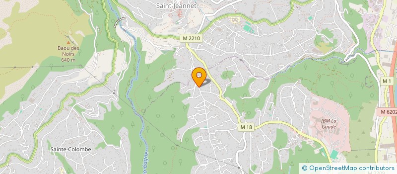 localisation de l'entreprise MONSIEUR GAETAN HEMMERLE  LA GAUDE