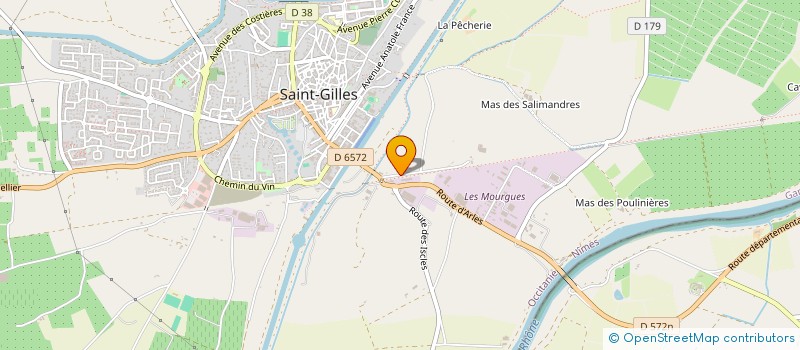 localisation de l'entreprise MONSIEUR GAETAN HENNIAUX  SAINT-GILLES