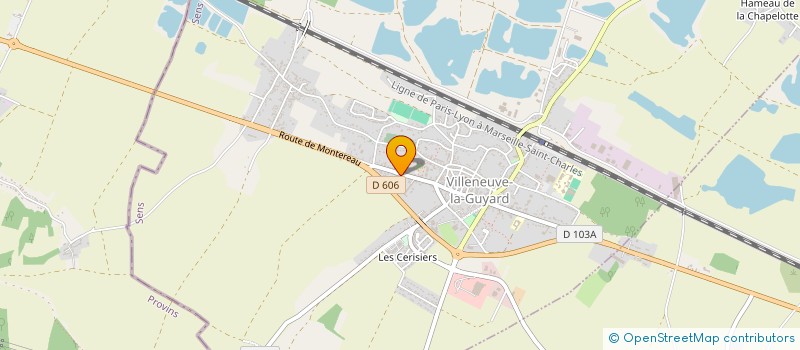 localisation de l'entreprise MONSIEUR GAETAN HERBETTE  VILLENEUVE-LA-GUYARD