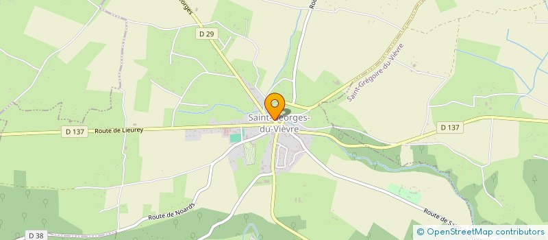 localisation de l'entreprise MONSIEUR GAETAN HEROUT à SAINT-GEORGES-DU-VIEVRE
