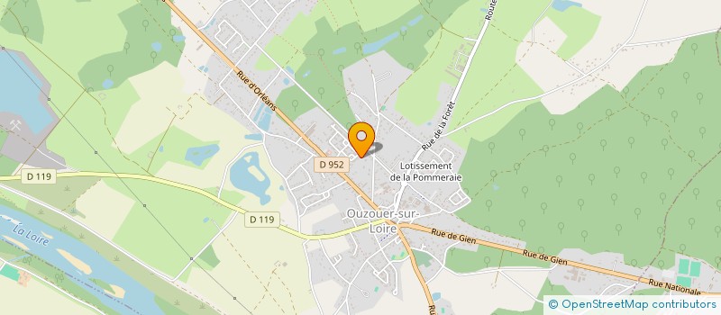 localisation de l'entreprise MONSIEUR GAETAN HERVET à OUZOUER-SUR-LOIRE