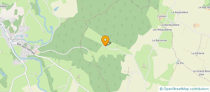 localisation de l'entreprise MONSIEUR GAETAN HINET  SAINT-GERMAIN-LE-GUILLAUME