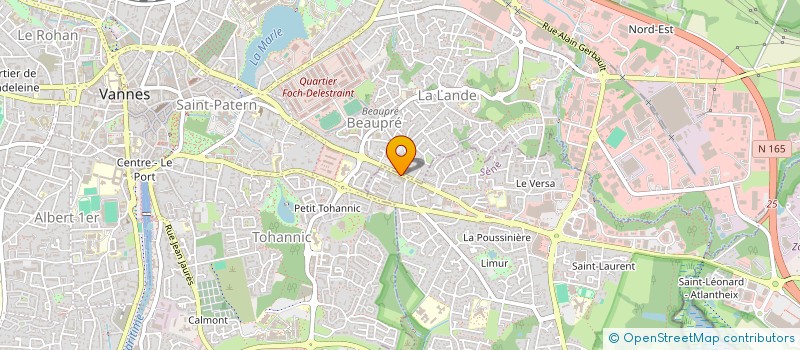 localisation de l'entreprise MONSIEUR GAETAN HOUART à SENE