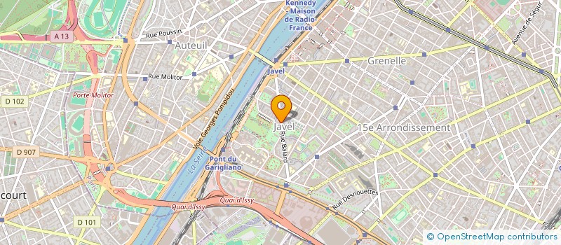 localisation de l'entreprise MONSIEUR GAETAN HOUILLE  PARIS