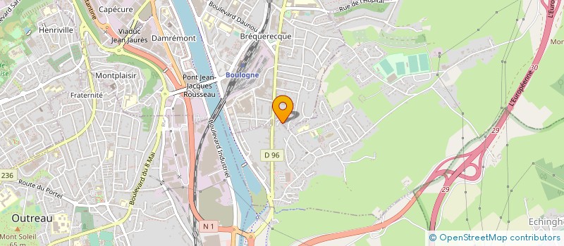 localisation de l'entreprise MONSIEUR GAETAN HOUSSIN  WIMILLE