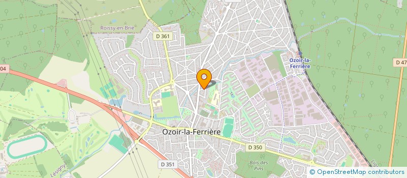 localisation de l'entreprise MONSIEUR GAETAN HURTEL  OZOIR-LA-FERRIERE