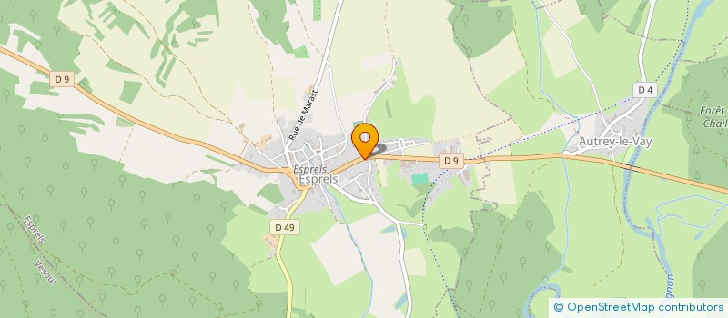 localisation de l'entreprise MONSIEUR GAETAN HUSSON  ESPRELS