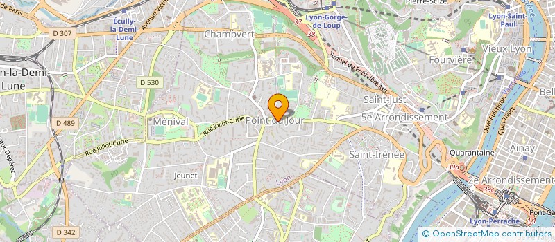 localisation de l'entreprise MONSIEUR GAETAN JANVIER à LYON