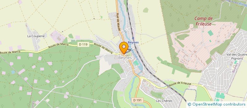 localisation de l'entreprise MONSIEUR GAETAN JEAN  LES ALLUETS-LE-ROI