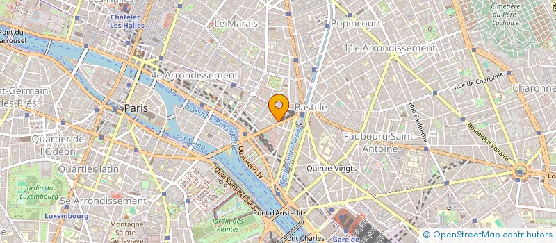 localisation de l'entreprise MONSIEUR GAETAN JESTIN  PARIS