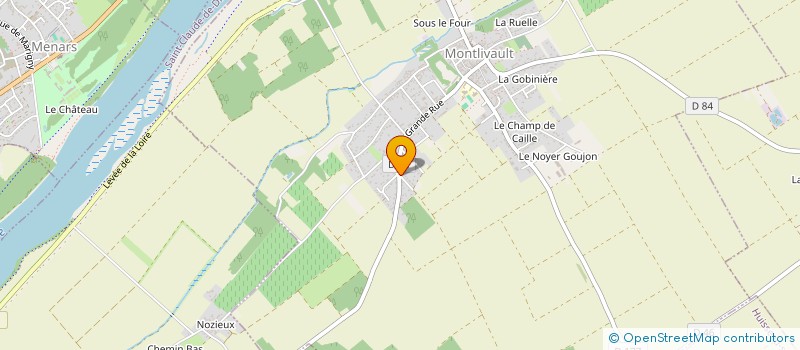 localisation de l'entreprise MONSIEUR GAETAN KLAVATZ  MONTLIVAULT