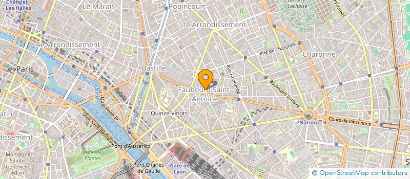 localisation de l'entreprise MONSIEUR GAETAN KOLLY  PARIS