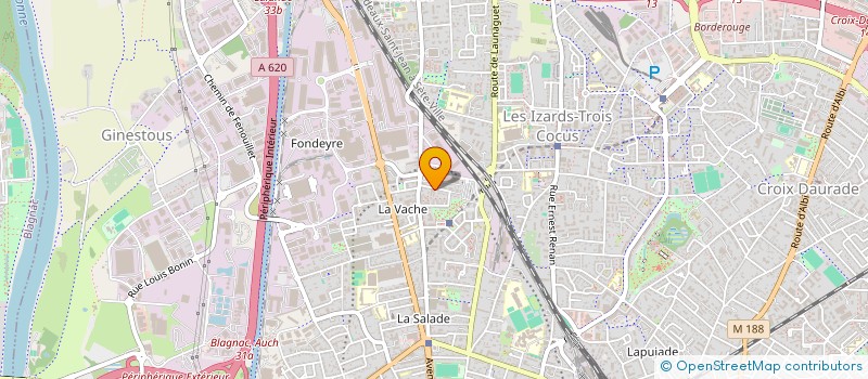 localisation de l'entreprise MONSIEUR GAETAN KOUAKOU à TOULOUSE