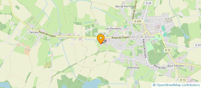 localisation de l'entreprise MONSIEUR GAETAN L HUILLIER  MONTMOROT