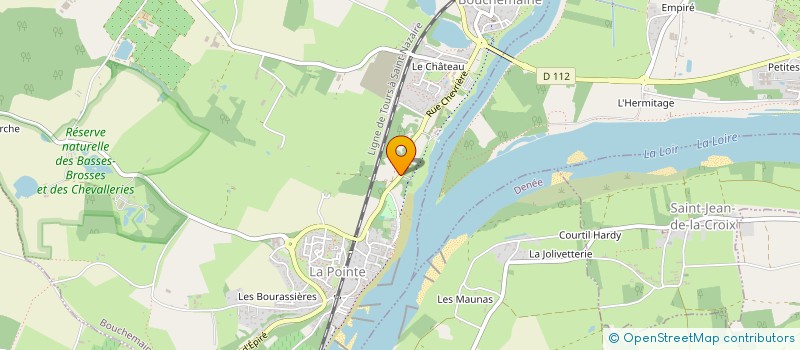 localisation de l'entreprise MONSIEUR GAETAN LACAZE  BOUCHEMAINE