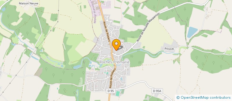 localisation de l'entreprise MONSIEUR GAETAN LANDREVIE  ROCHES-PREMARIE-ANDILLE