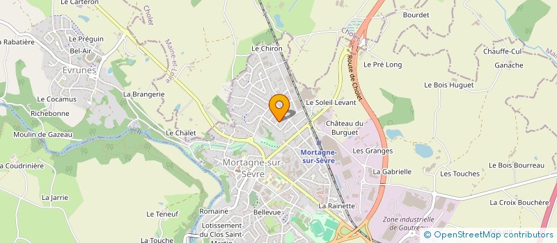 localisation de l'entreprise MONSIEUR GAETAN LANGLOIS à MORTAGNE-SUR-SEVRE