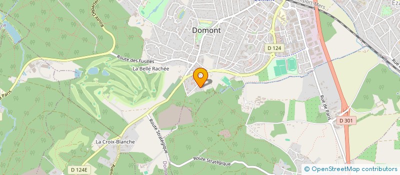 localisation de l'entreprise MONSIEUR GAETAN LAVIN  DOMONT