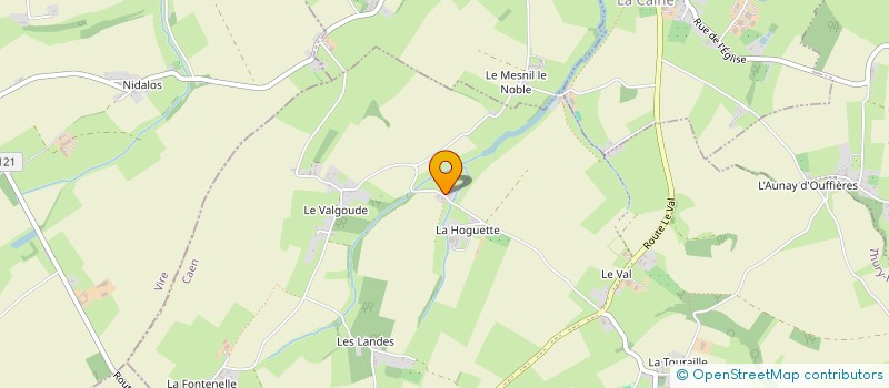 localisation de l'entreprise MONSIEUR GAETAN LE BAIL à THURY-HARCOURT-LE-HOM