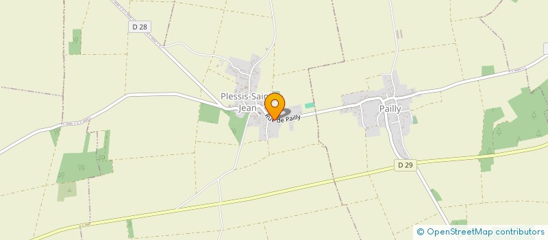 localisation de l'entreprise MONSIEUR GAETAN LE DORNER à PLESSIS-SAINT-JEAN