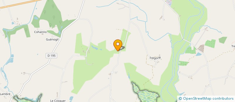 localisation de l'entreprise MONSIEUR GAETAN LE GUENNAN  SURZUR