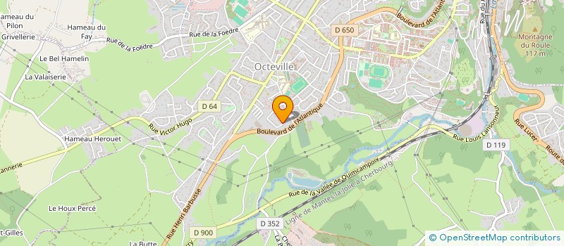 localisation de l'entreprise MONSIEUR GAETAN LE NEPVEU  CHERBOURG-EN-COTENTIN