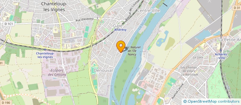 localisation de l'entreprise MONSIEUR GAETAN LE ROUZIC  ANDRESY