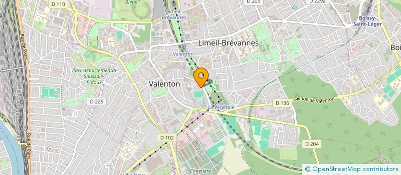 localisation de l'entreprise MONSIEUR GAETAN LE TACON  LIMEIL-BREVANNES