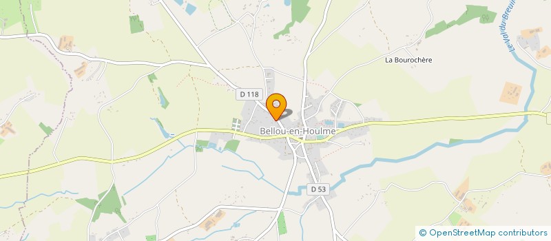 localisation de l'entreprise MONSIEUR GAETAN LECERF à BELLOU-EN-HOULME