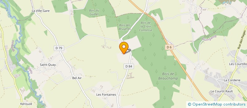 localisation de l'entreprise MONSIEUR GAETAN LECRIVAIN à PLERNEUF