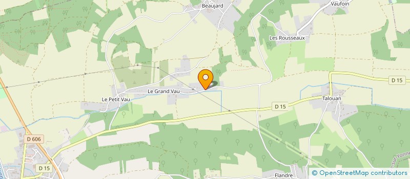 localisation de l'entreprise MONSIEUR GAETAN LEDROIT  VILLENEUVE-SUR-YONNE