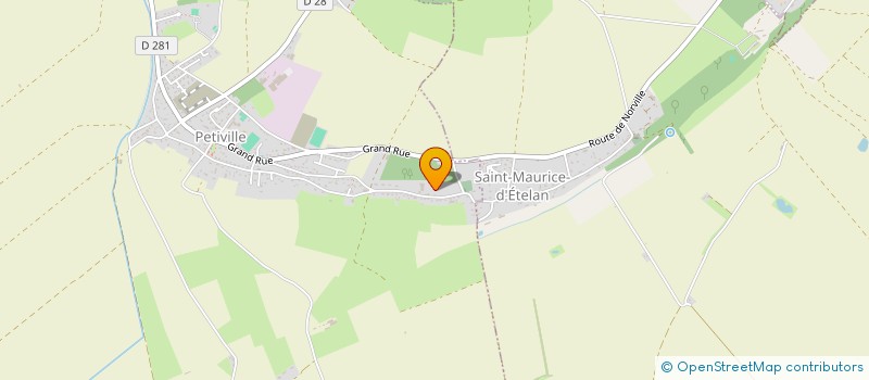 localisation de l'entreprise MONSIEUR GAETAN LEFEBVRE  PETIVILLE