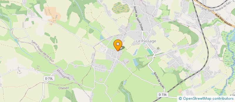 localisation de l'entreprise MONSIEUR GAETAN LEFETZ  LE PASSAGE