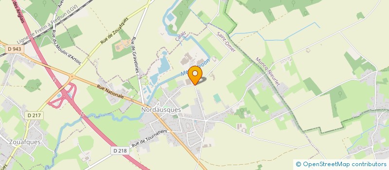 localisation de l'entreprise MONSIEUR GAETAN LEFRANC  NORDAUSQUES